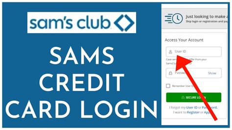 Case-sensitive, may differ from your SamsClub. . Samsclub credit log in